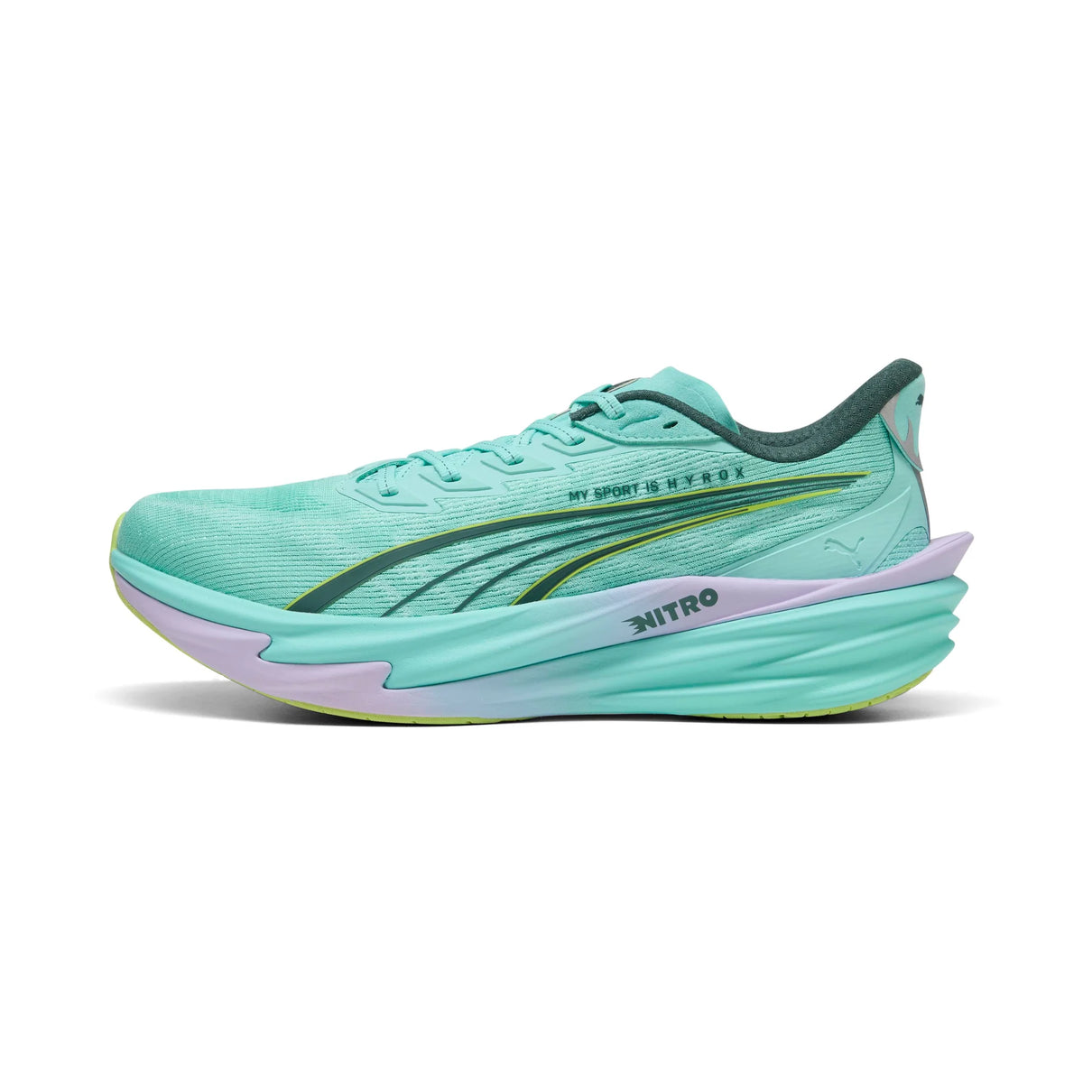 PUMA DEVIATE NITRO 4 PUMA X HYROX Intense MintLight Lavender