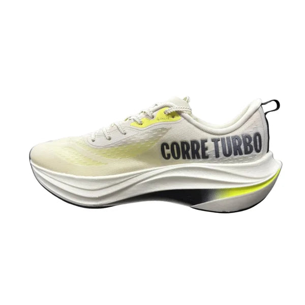 TENIS OLYMPIKUS CORRE TURBO - ARENITO/PRETO - UNISSEX