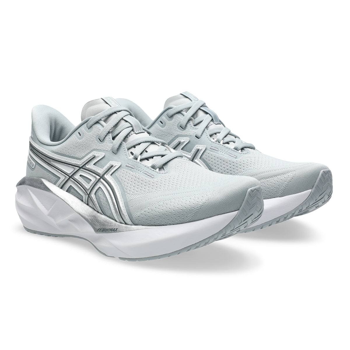 Tênis Asics Novablast 5 - Cinza / Prata - Masculino