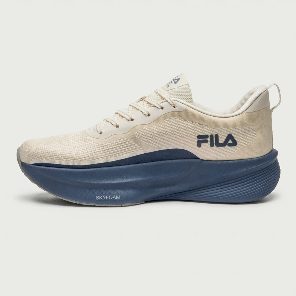 TENIS DE CORRIDA FILA AERO SKYFOAM - BEGEAZUL