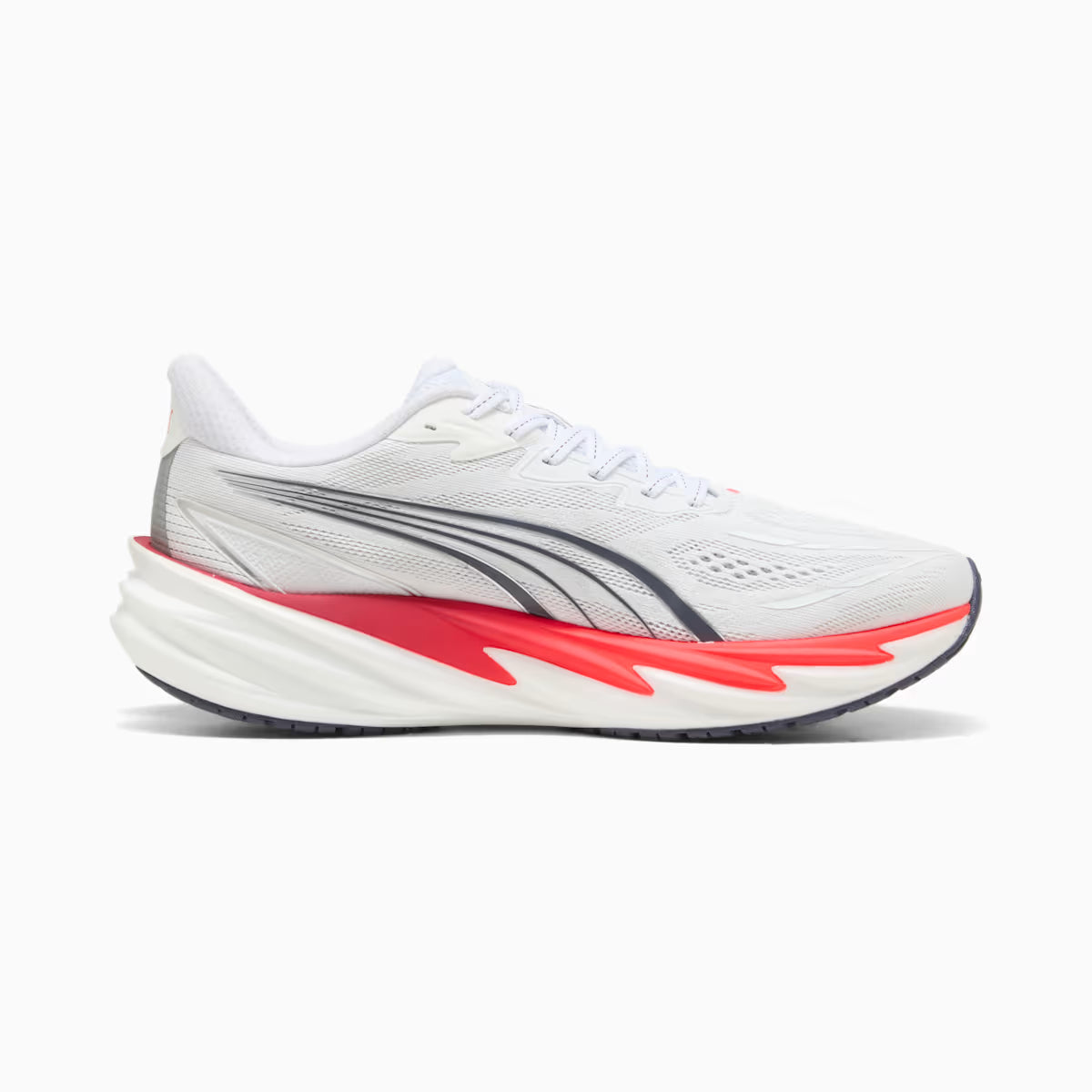 TENIS DE CORRIDA PUMA VELOCITY NITRO 5 PUMA - BRANCO/VERMELHO - MASCULINO