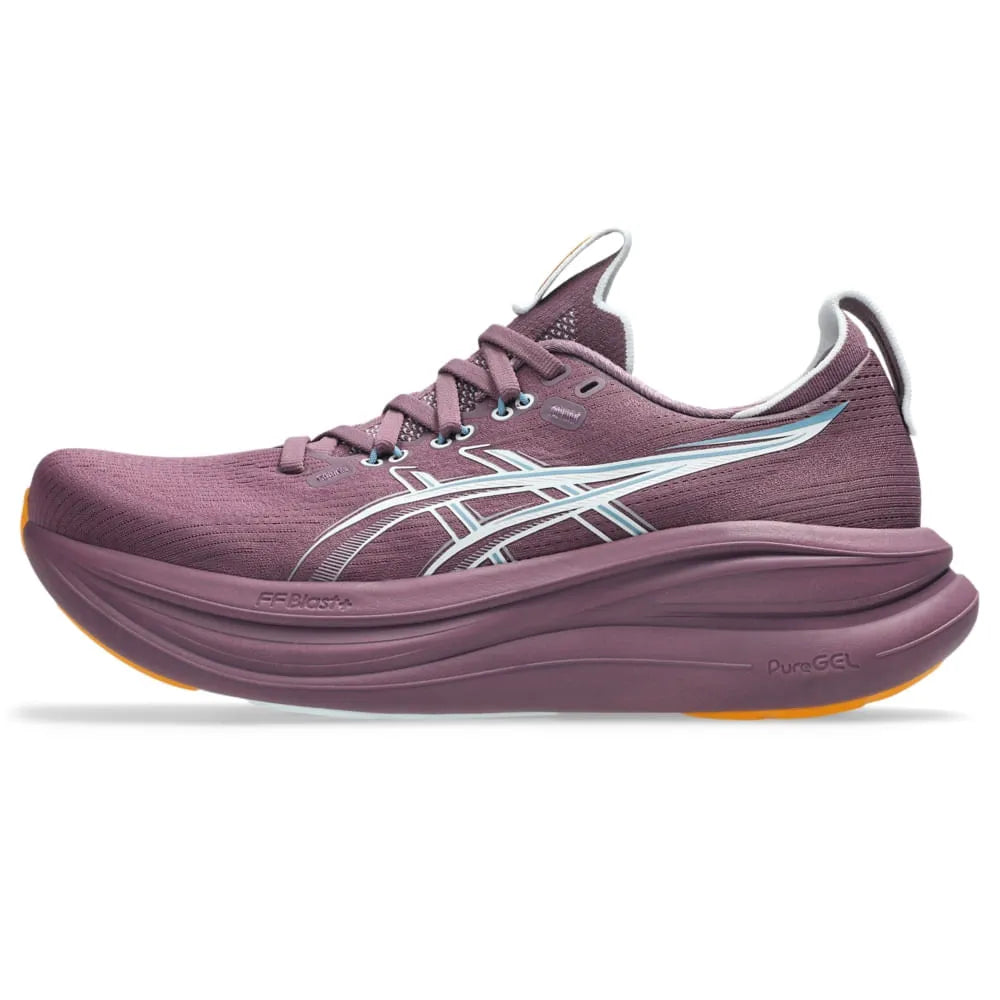 Tênis de Corrida ASICS GELNIMBUS 28 - FEMININO - ROXO / AZUL
