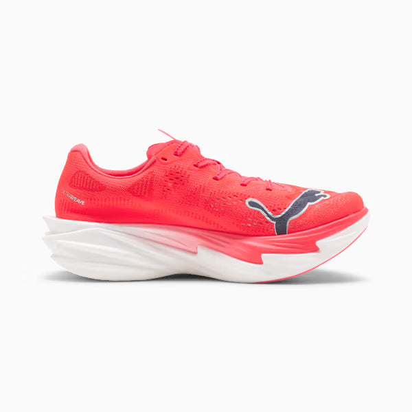 TENIS DE CORRIDA PUMA DEVIATE NITRO ELITE 4 - VERMELHO/BRANCO - MASCULINO