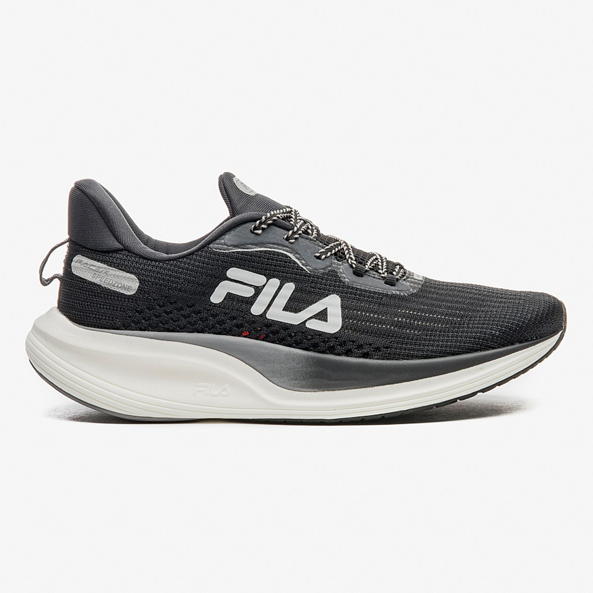 Tênis de Corrida FILA RACER SPEEDZONE - FEMININO - PRETO / BEGE