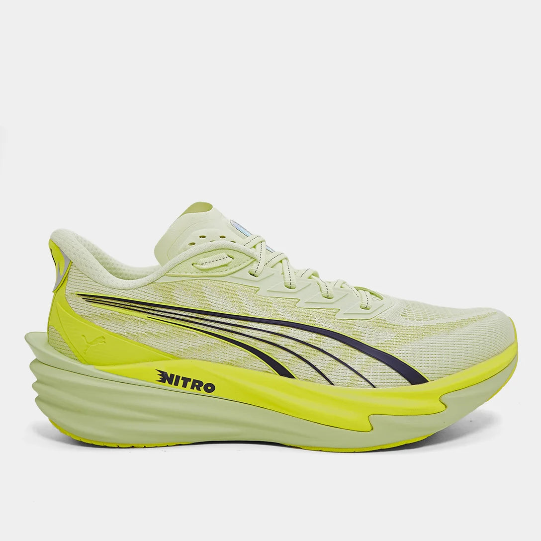 TENIS PUMA Deviate NITRO™ 4 - VERDE / AMARELO - UNISSEX