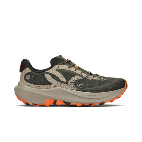 TENIS OLYMPIKUS CORRE TRILHA 3  - MILITAR/LARANJA - UNISSEX