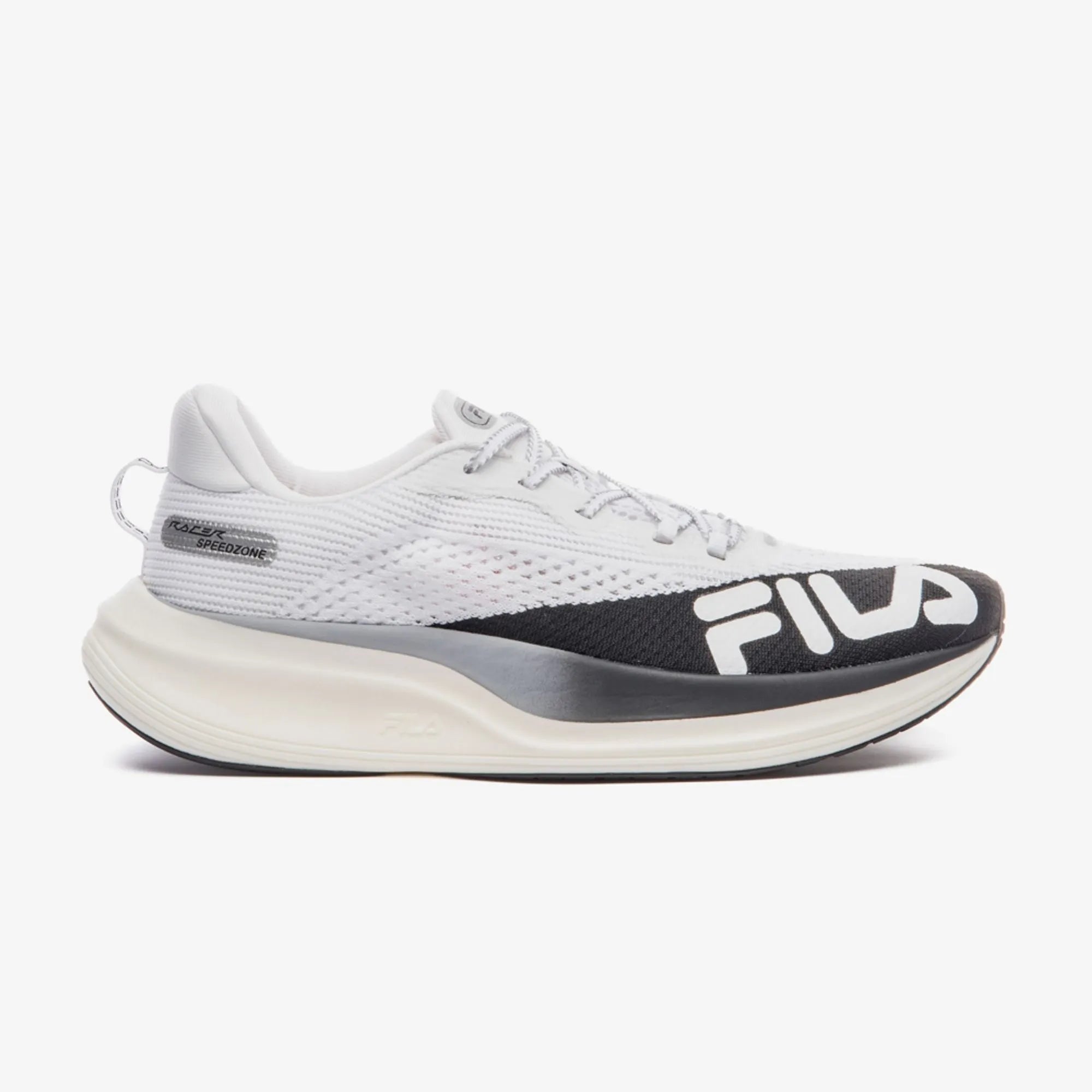 Tênis de Corrida FILA RACER SPEEDZONE - FEMININO - BRANCO / PRETO