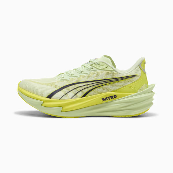 TENIS PUMA Deviate NITRO™ 4 - VERDE / AMARELO - UNISSEX