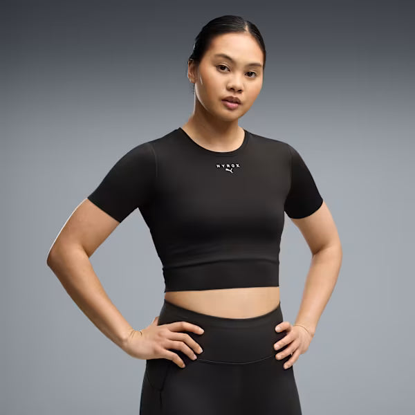 Camiseta Crop PUMA x HYROX PWRMODE  - Feminino